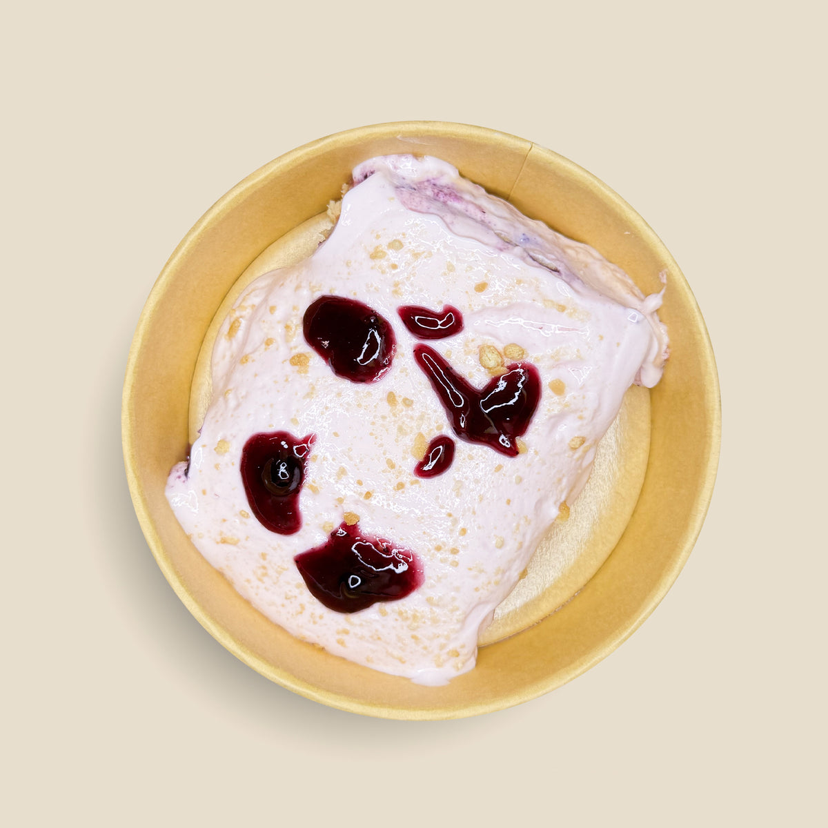 Red Berry Biscuit Cake