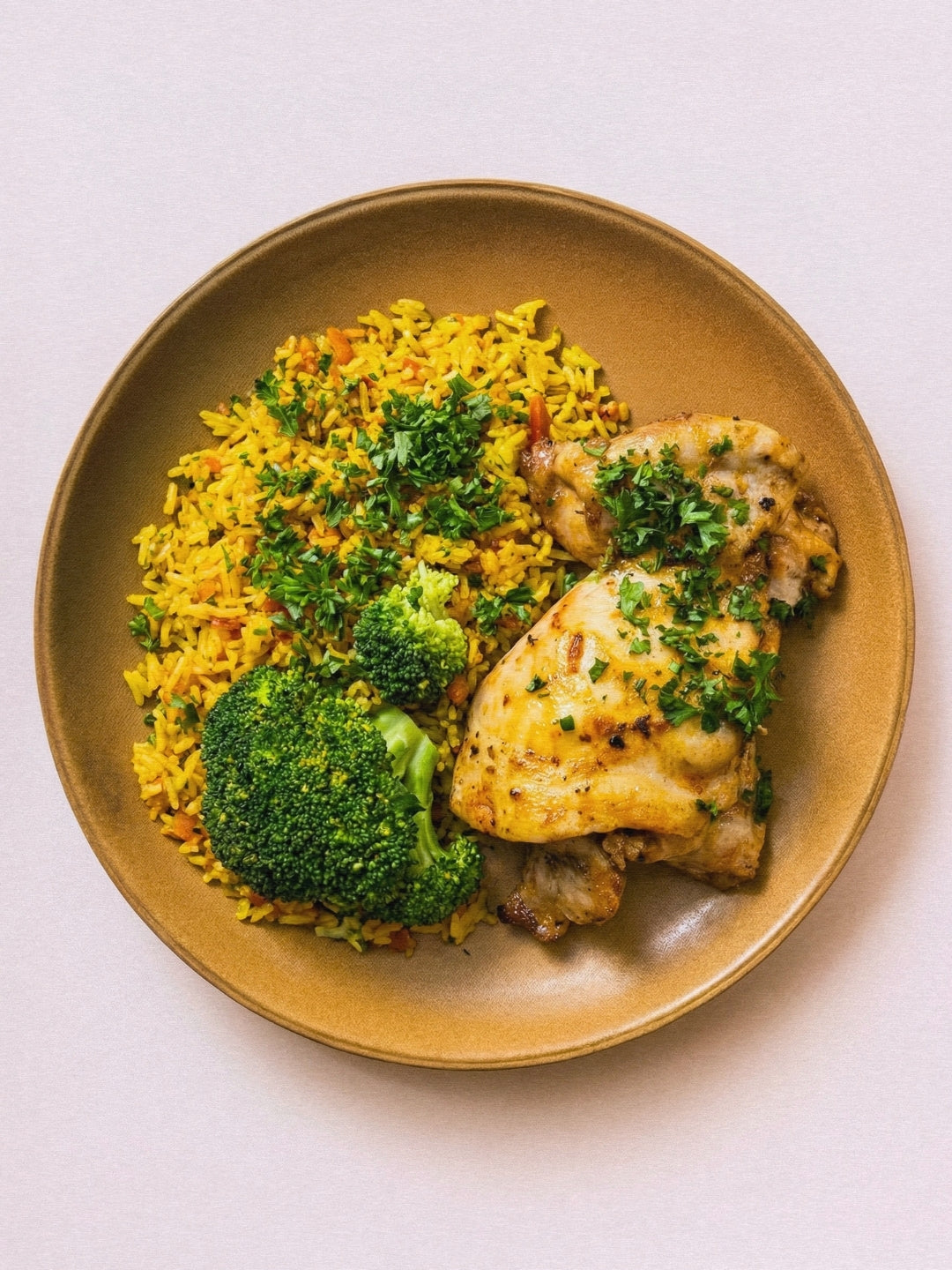 Piri Piri Chicken w/ Rice & Veggies